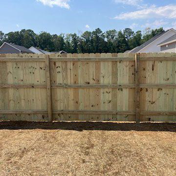 Wood Fence Installation