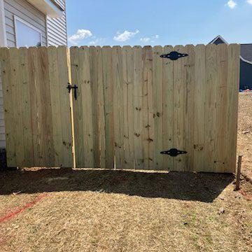 Wood Fence Installation