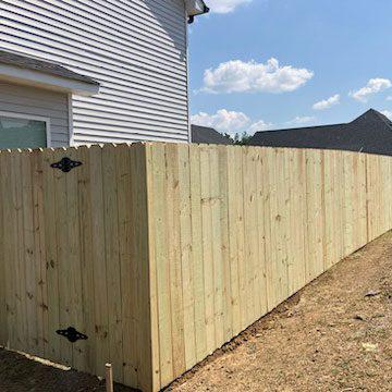 Wood Fence Installation