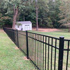Ornamental Aluminum Fence Installation