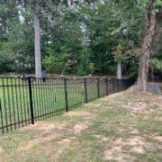 Ornamental Aluminum Fence Installation