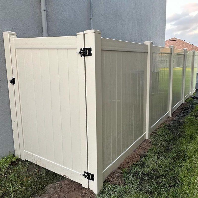 vinyl fence in west volusia