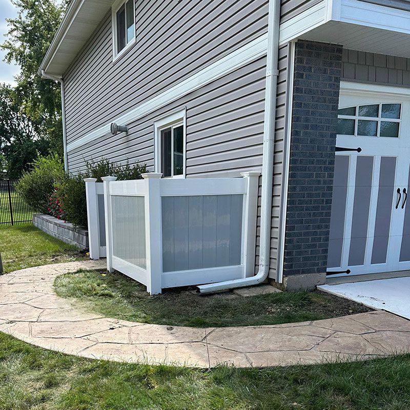 Vinyl Privacy Fence Installation