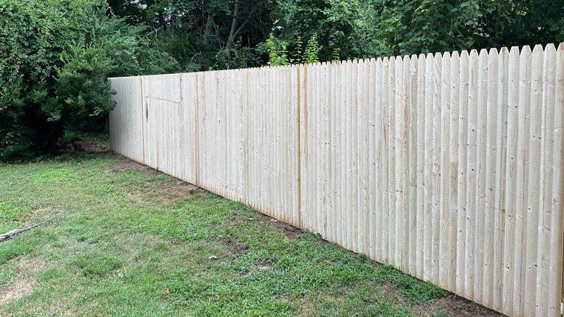 Spruce Stockade Replacement in Stamford