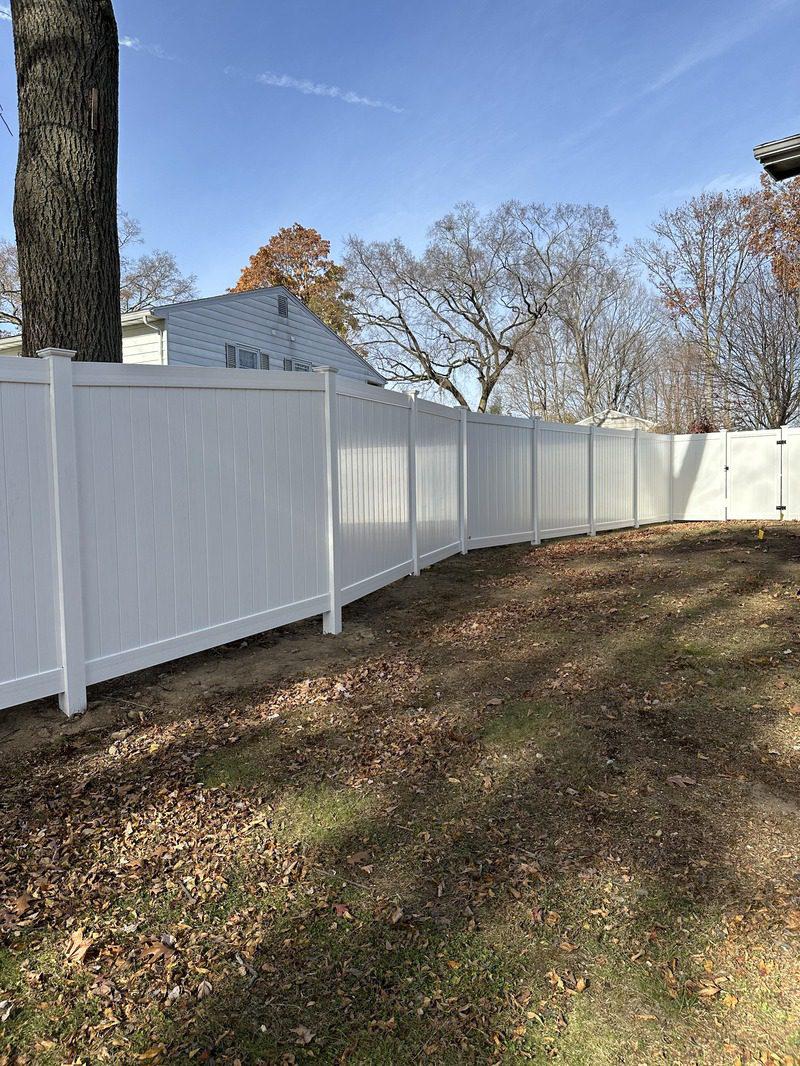 Vinyl Privacy Fence Installation in Norwalk, CT