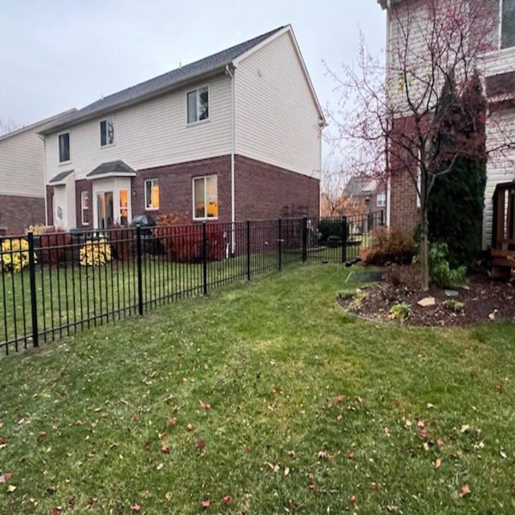 Aluminum Fence Installation