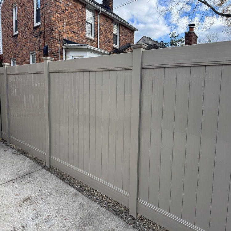 Vinyl Privacy Fence Installation