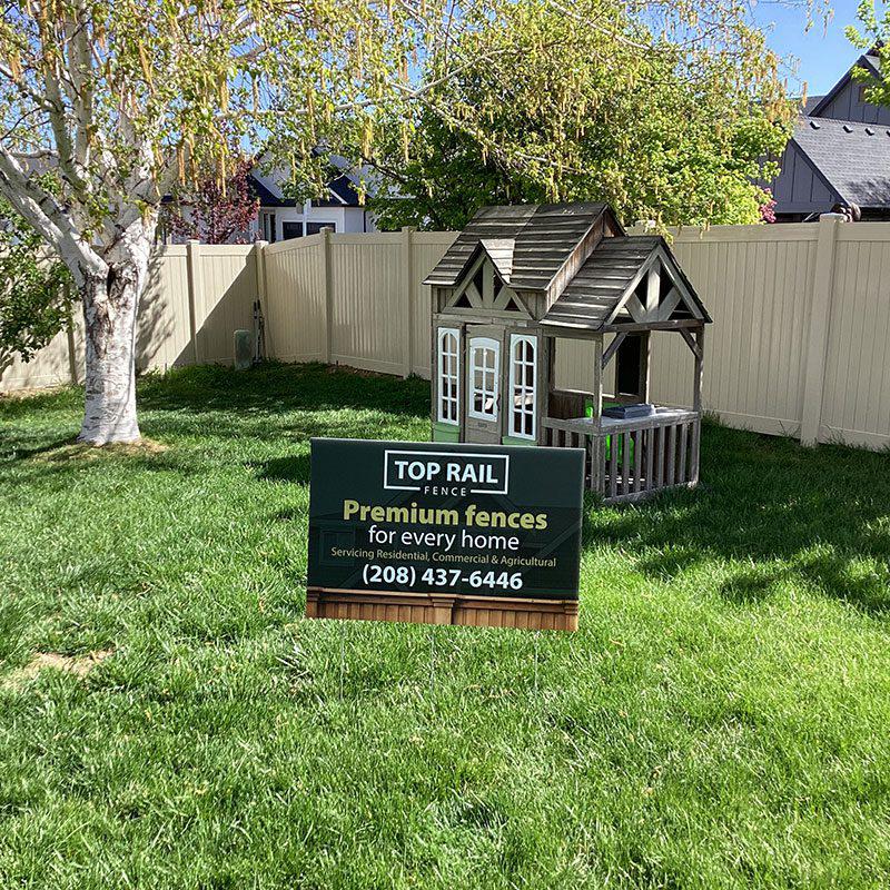 Vinyl Privacy Fence & Iron Fence Installation