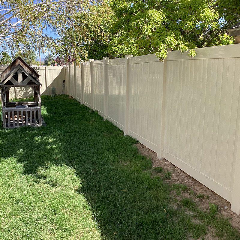Vinyl Privacy Fence & Iron Fence Installation