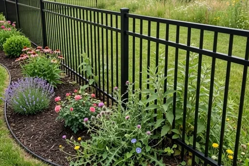Weeds spreading into neighbors yard