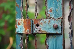 Wrough Iron Fence missing hardware