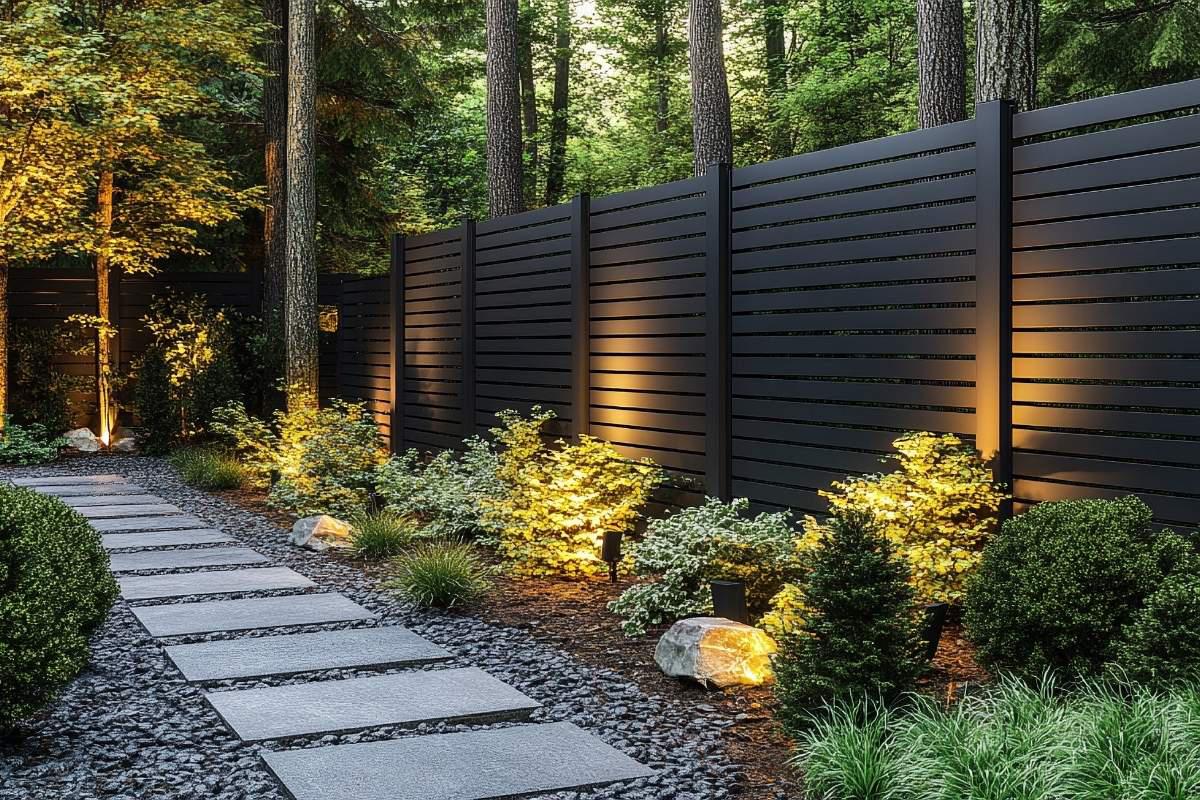 Blending Modern Fence Styles with Des Moines Landscapes
