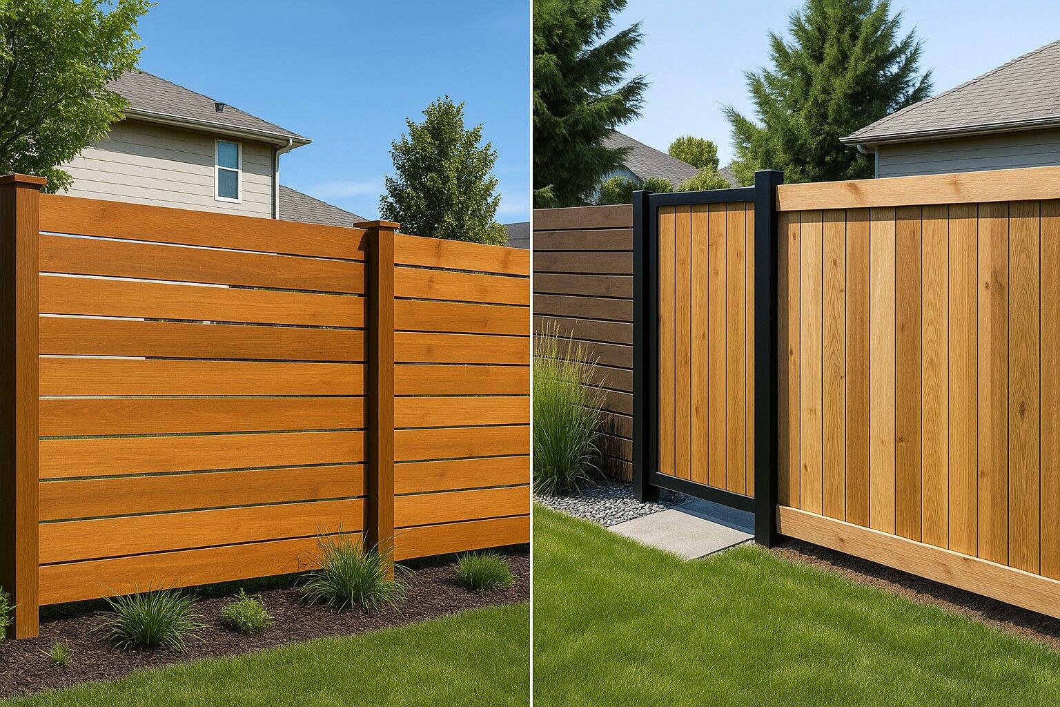 Modern Design Ideas for Wood Fences in Fort Collins Homes