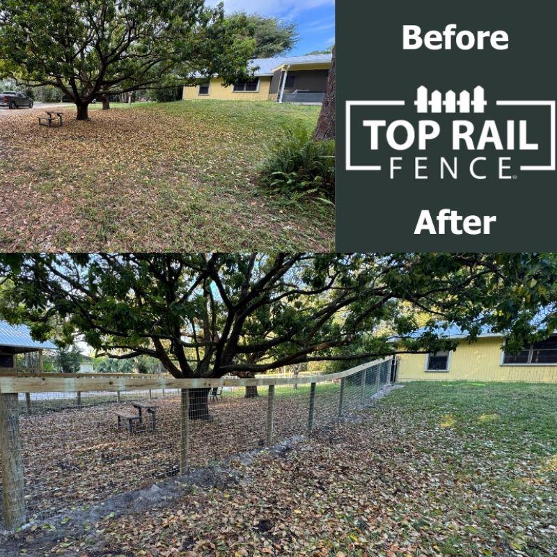 Agricultural Wire Fence Installation