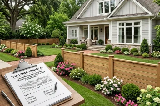 The North Georgia homeowner's guide to HOA fence approval