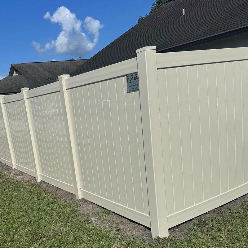 Vinyl Privacy Fence Installation