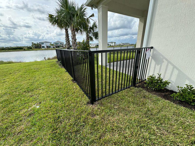 Aluminum Fence Installation