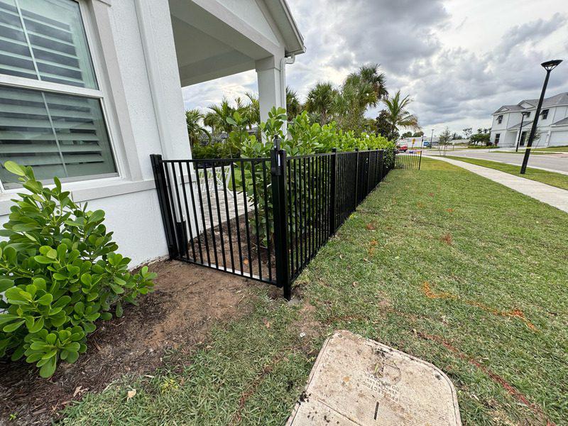 Metal Fence Installation