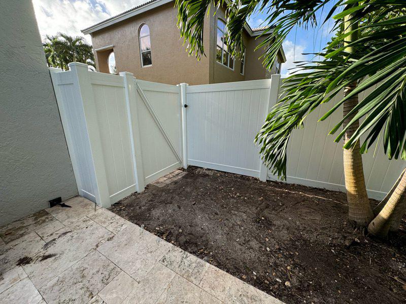 Commercial Privacy Fence Installation