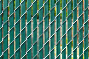 Privacy Slatted Chain Link fence