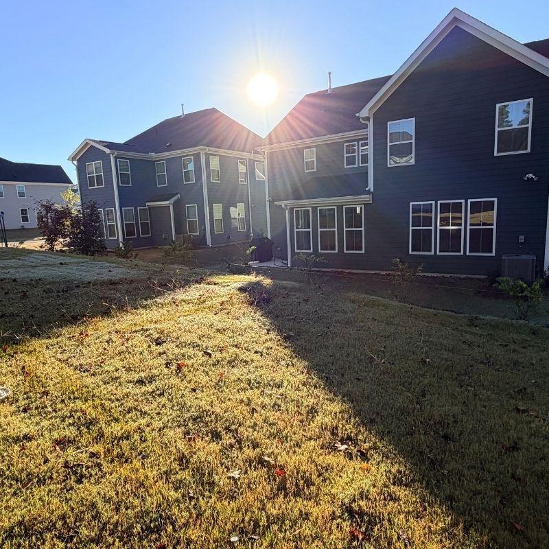 before aluminum fence installation by top rail fence