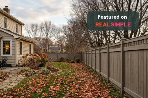 Featured on Real Simple Fall Fence