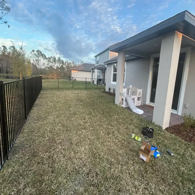 Aluminum Fence Installation