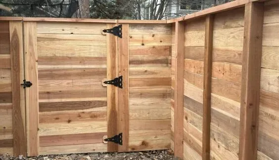 Wood Single Swing Gate