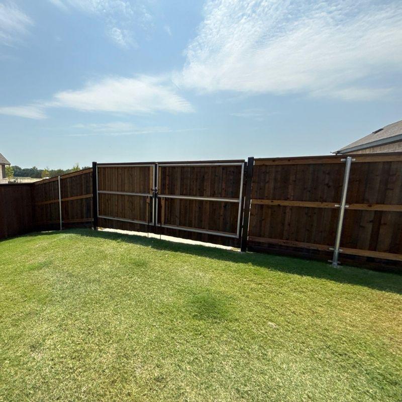 Wood Fence Installation