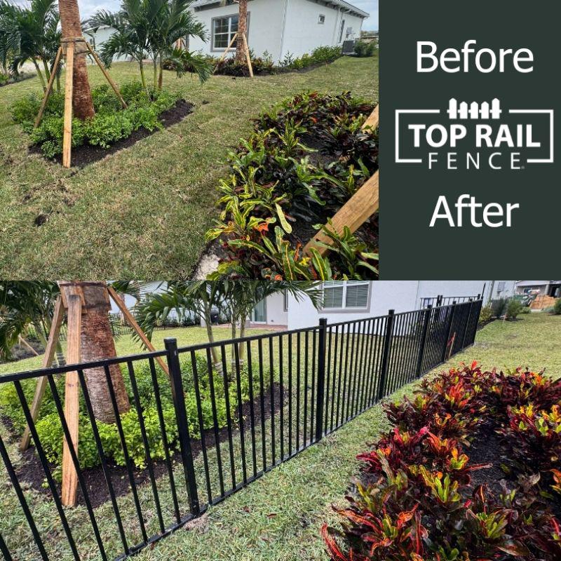 Aluminum Fence Installation