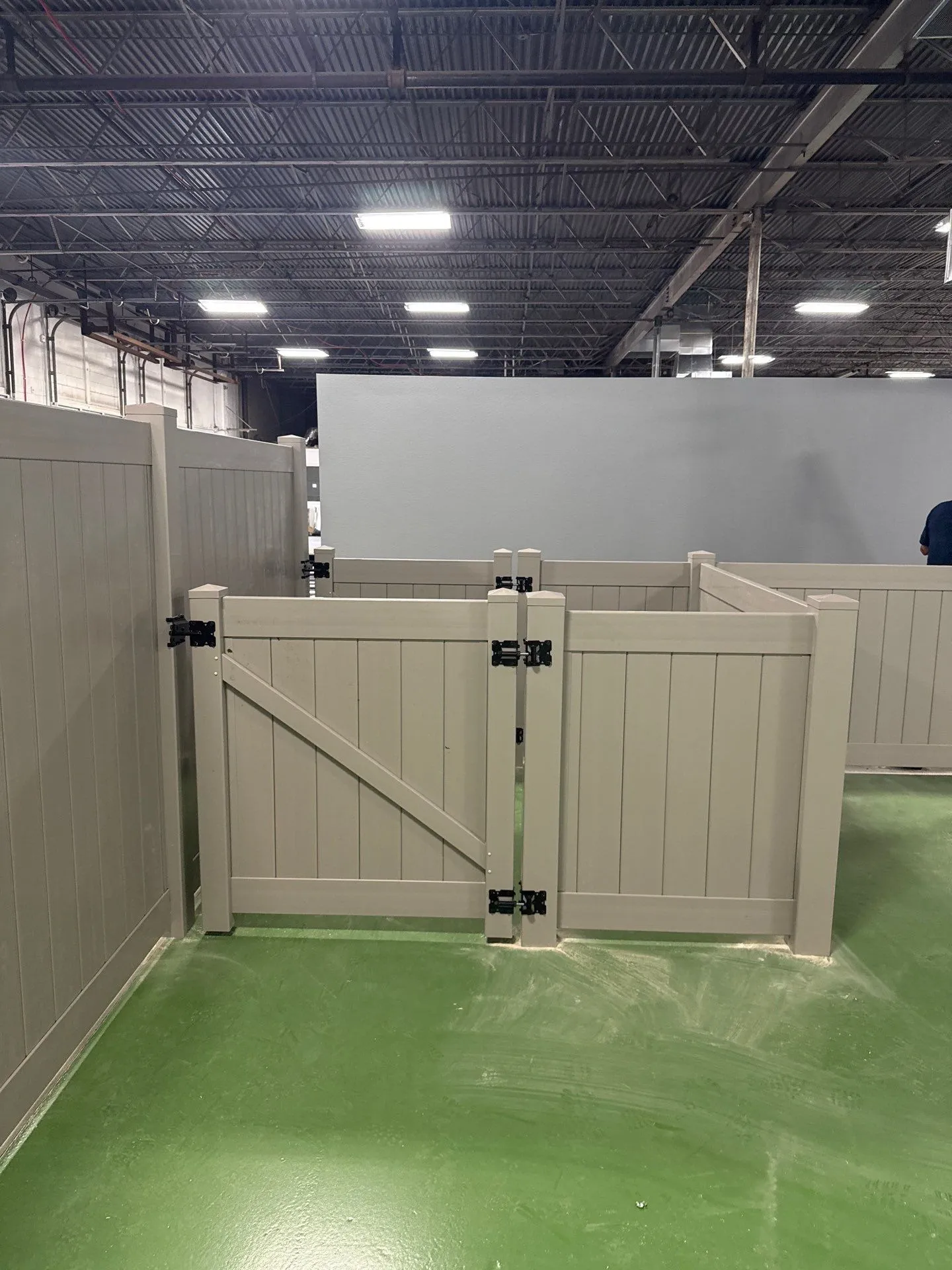 Vinyl & Chain Link Fence Installation for Dog Boarding Facility