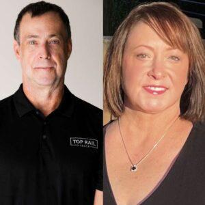 Mark and Lisa Johns, owners of Top Rail Fence Naperville