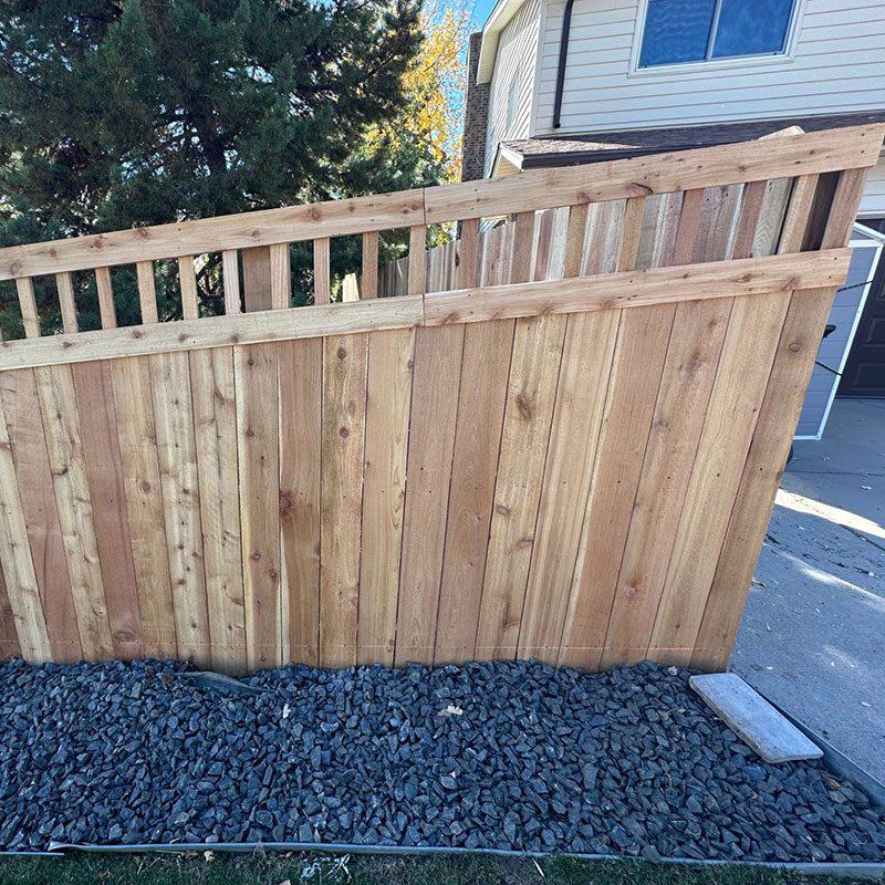 Custom Privacy Fence Installation