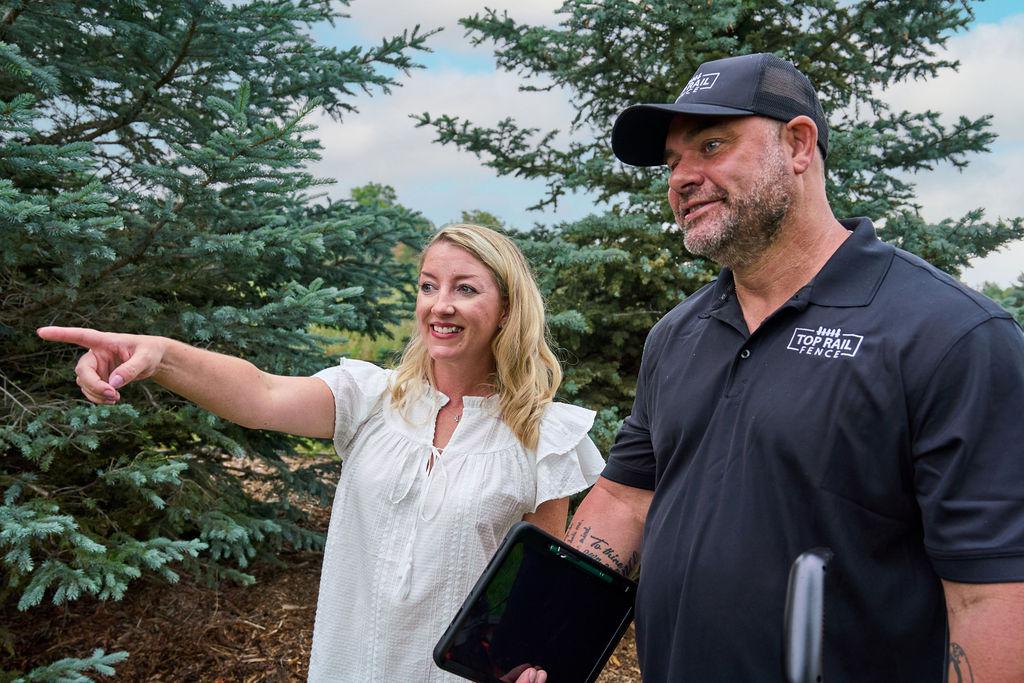 final fence walk through