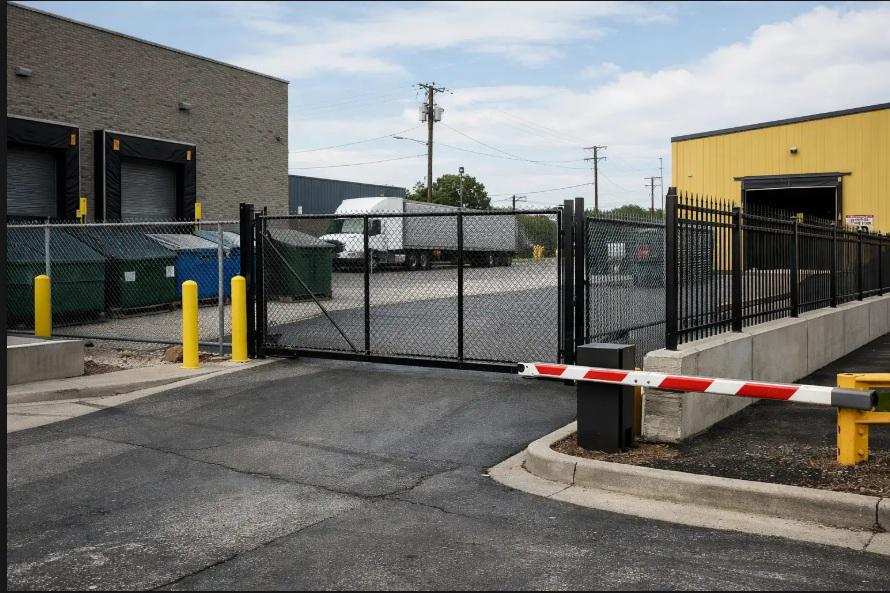 Commercial fencing placement strategies around Omaha loading zones and vehicle access points