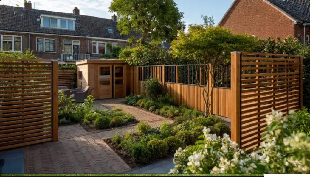 Privacy fencing designs that reframe backyard zones in Holland’s mixed lot sizes