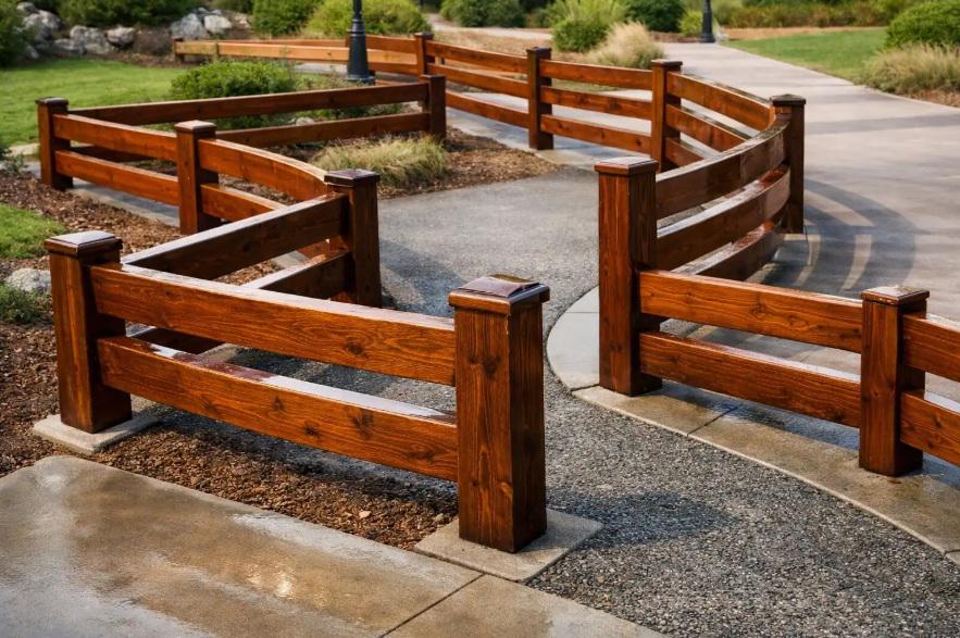 How wood fencing layouts in Media are being used to redirect foot traffic, not just enclose space