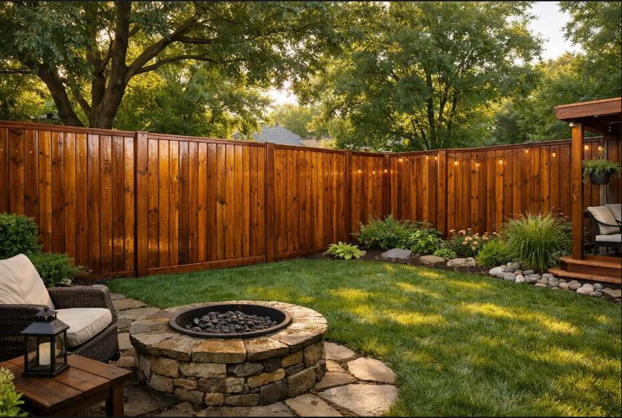 How wood fencing quietly changes how long people stay outside in Ann Arbor backyards