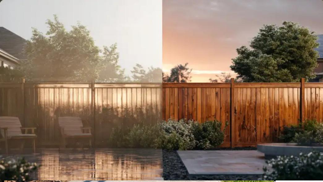 How wood fencing in Clearwater quietly changes morning vs evening backyard use