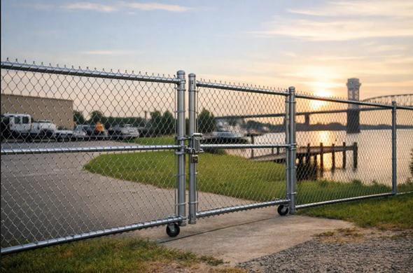 Chain link fencing for Wilmington properties that need access today but flexibility tomorrow