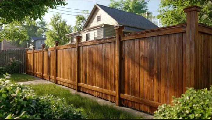 Wood fencing around backyard workshops: a growing trend among Wilmington homeowners