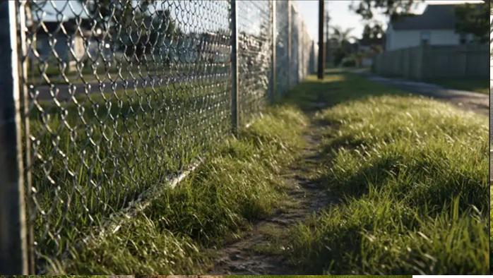 What a chain link fence can teach Holland homeowners about traffic patterns across their property