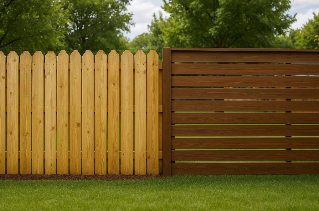 How Oklahoma City Residents Decide Between Traditional and Modern Wood Fence Styles