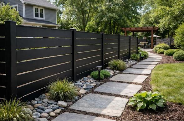 Metal fencing for Ann Arbor homes: creating boundaries that double as outdoor navigation guides
