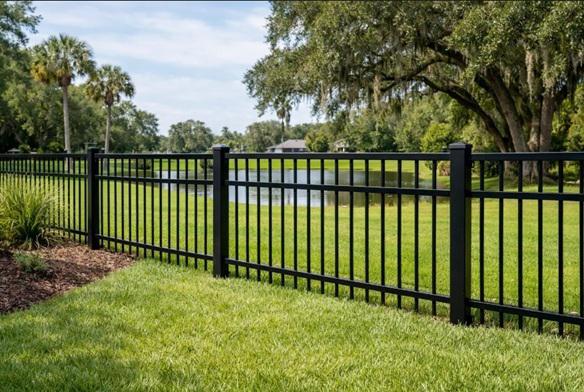 Could a metal fence make your Clearwater yard feel larger? Try this visibility experiment