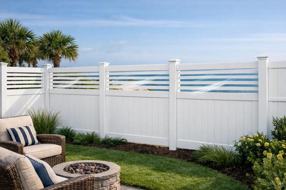 Designing vinyl fencing that lets Florida Panhandle sea breezes flow without losing backyard privacy