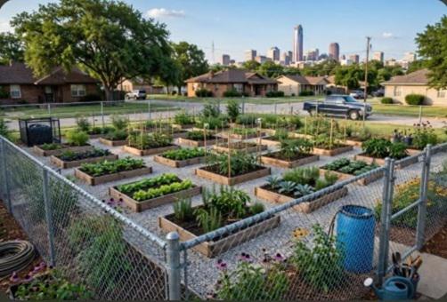 Chain link fencing for urban gardens: smarter space planning across Oklahoma City neighborhoods