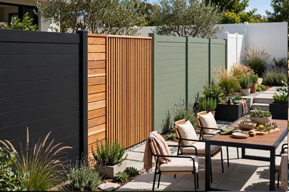 Vinyl fencing beyond white: unexpected color pairings for distinctive Media backyards