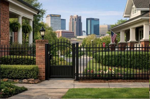 The gate-to-fence ratio: A Birmingham guide to making metal fencing feel intentional, not overbuilt