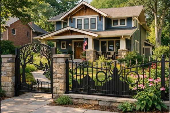 Could a metal fence reveal more about your Ann Arbor home's personality than you expect?